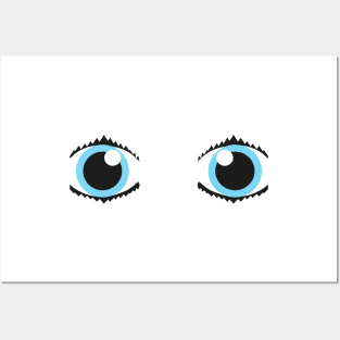 A Pair Of Blue Eyes Posters and Art